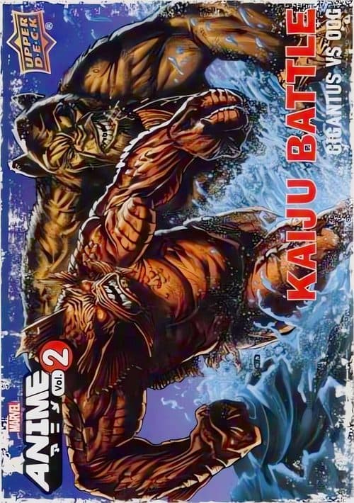 Gigantus vs Oog #KB-08 — 2023 Upper Deck Marvel Anime