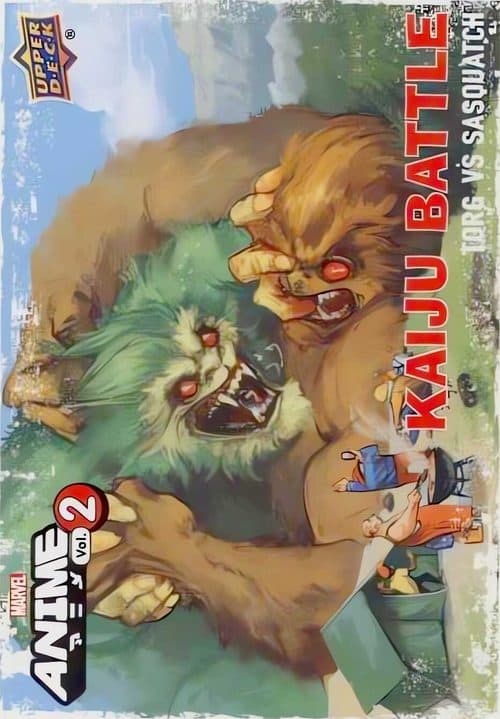 Torg vs Sasquatch #KB-12 — 2023 Upper Deck Marvel Anime
