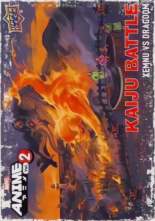 Xemnu vs Dragoom #KB-13 — 2023 Upper Deck Marvel Anime