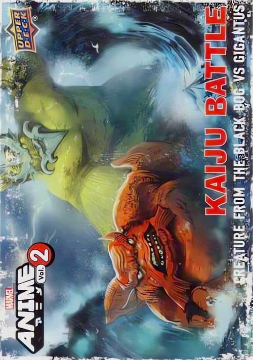 Creature from the Black Bog vs Gigantus #KB-14 — 2023 Upper Deck Marvel Anime