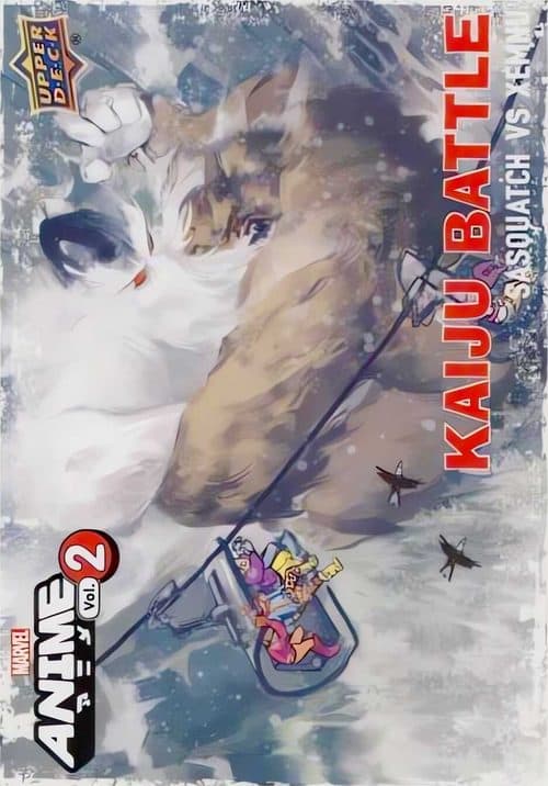 Sasquatch vs Xemnu #KB-16 — 2023 Upper Deck Marvel Anime