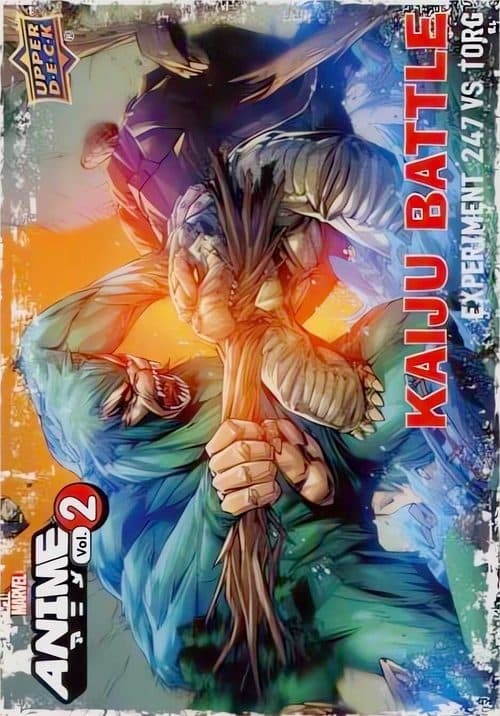 Experiment 247 vs Torg #KB-18 — 2023 Upper Deck Marvel Anime