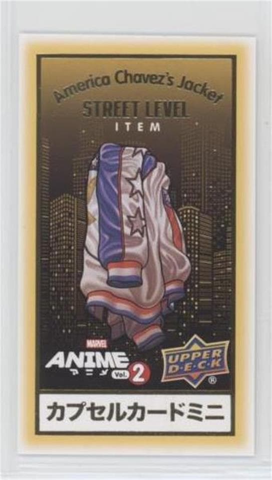 America Chavez's Jacket #SM-11 — 2023 Upper Deck Marvel Anime