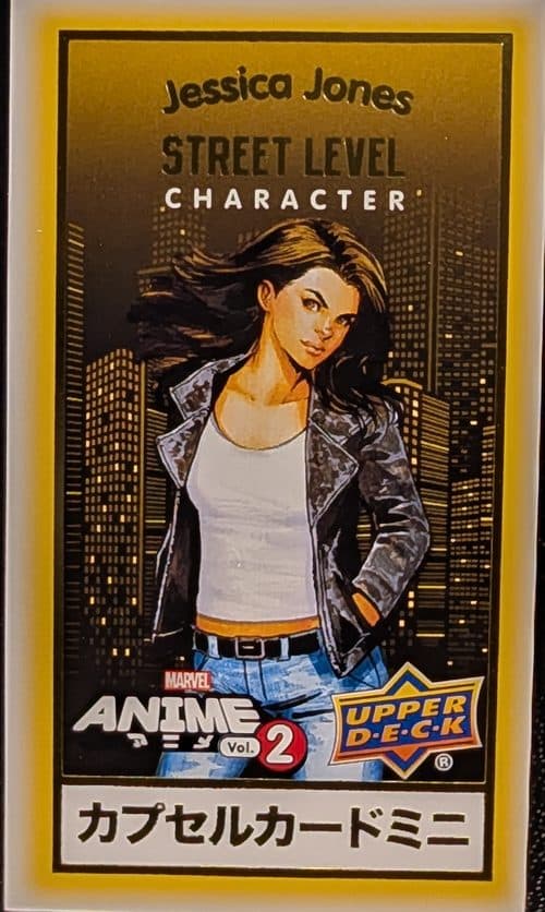 Jessica Jones #SM-38 — 2023 Upper Deck Marvel Anime