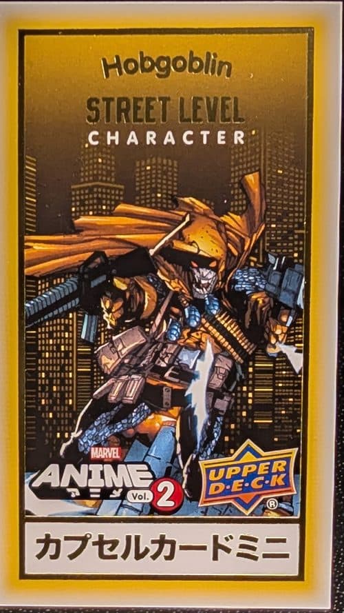 Hobgoblin #SM-42 — 2023 Upper Deck Marvel Anime