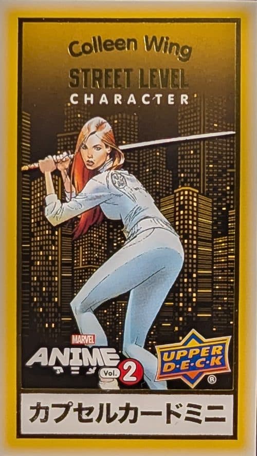 Colleen Wing #SM-44 — 2023 Upper Deck Marvel Anime