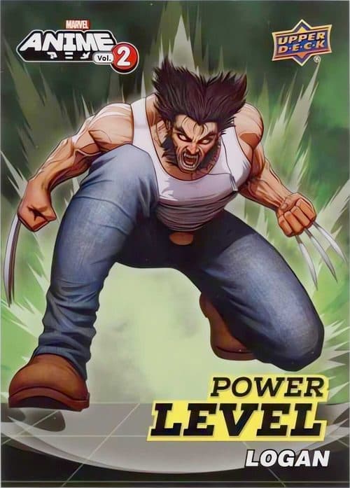 Logan #SN-01 — 2023 Upper Deck Marvel Anime