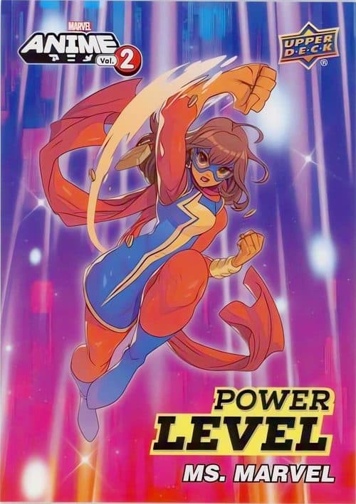 Ms. Marvel #SN-11 — 2023 Upper Deck Marvel Anime