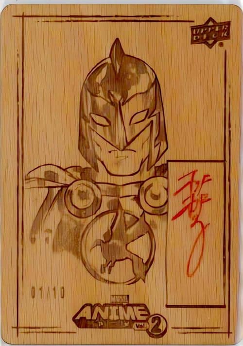 Nick Fury - Peach Momoko #WA39 — 2023 Upper Deck Marvel Anime