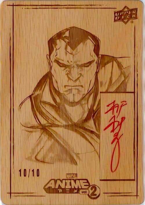Black Bolt - Peach Momoko #WA54 — 2023 Upper Deck Marvel Anime
