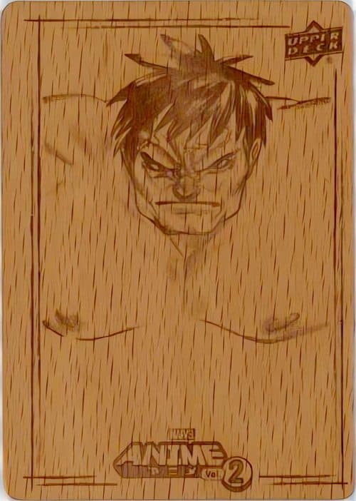 Hulk #WH-4 — 2023 Upper Deck Marvel Anime