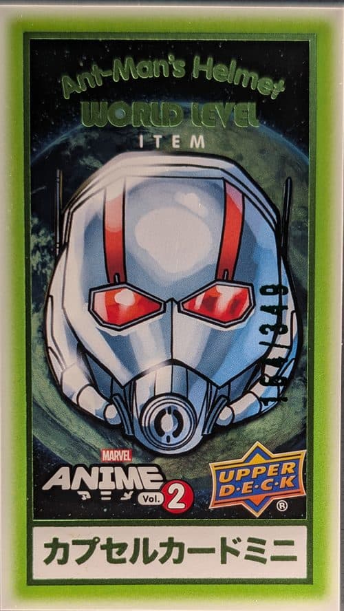 Ant-Man's Helmet #WM-1 — 2023 Upper Deck Marvel Anime