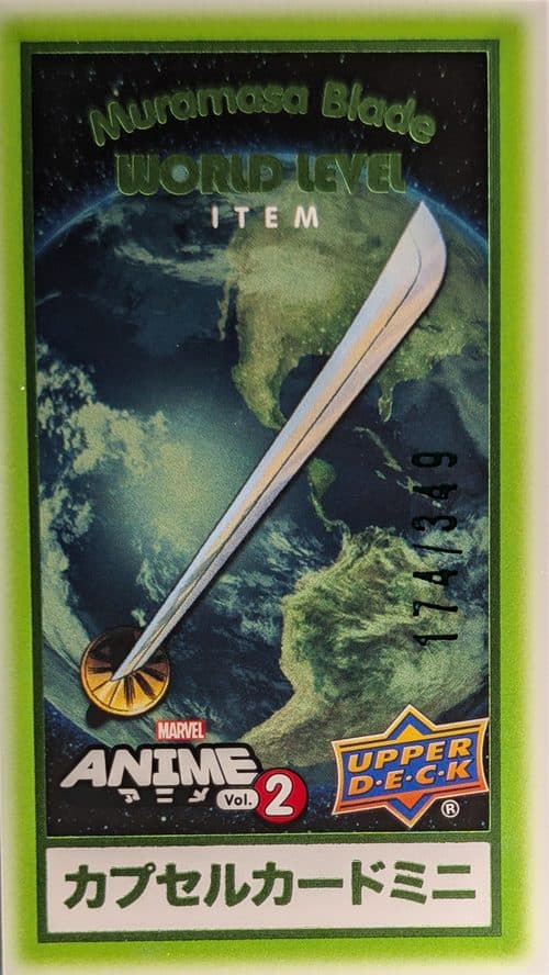 Muramasa Blade #WM-15 — 2023 Upper Deck Marvel Anime