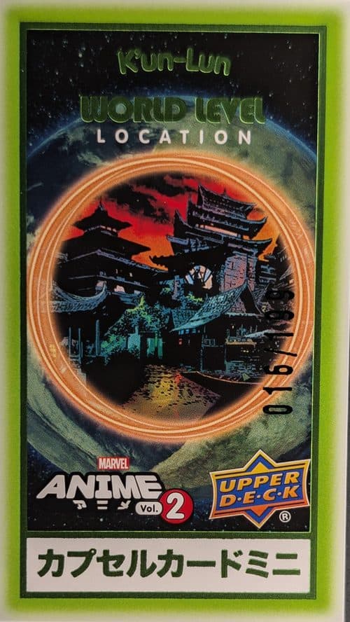 K'un-Lun #WM-28 — 2023 Upper Deck Marvel Anime