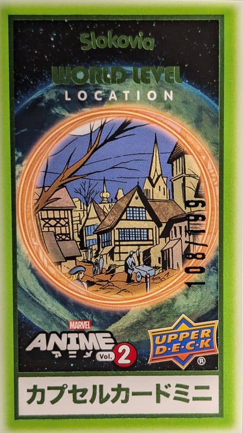 Slokovia #WM-33 — 2023 Upper Deck Marvel Anime