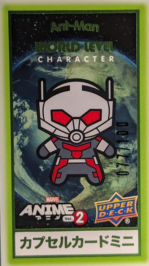 Ant-Man #WM-36 — 2023 Upper Deck Marvel Anime