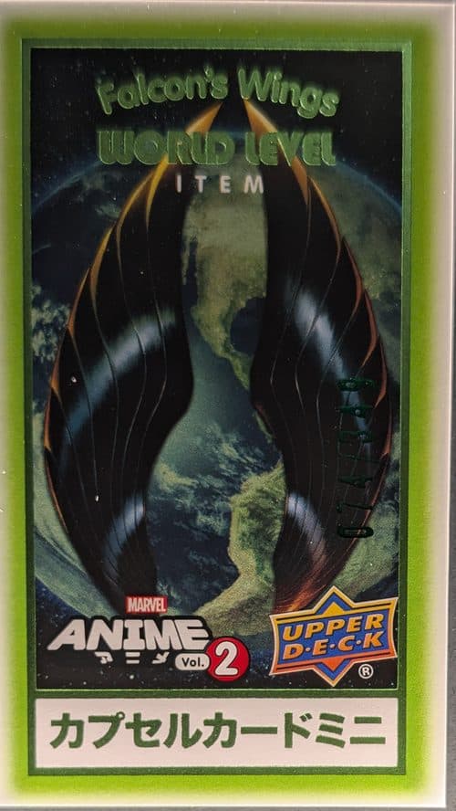 Falcon's Wings #WM-4 — 2023 Upper Deck Marvel Anime