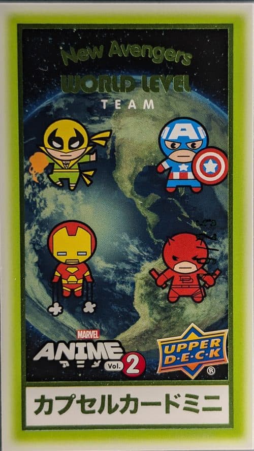 New Avengers #WM-46 — 2023 Upper Deck Marvel Anime