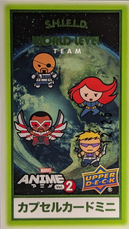 S.H.I.E.L.D. #WM-47 — 2023 Upper Deck Marvel Anime