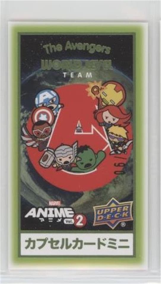 The Avengers #WM-49 — 2023 Upper Deck Marvel Anime