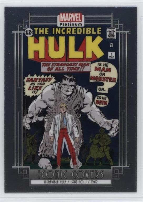 Incredible Hulk (1962) #1 #IC10 — 2023 Upper Deck Marvel Platinum