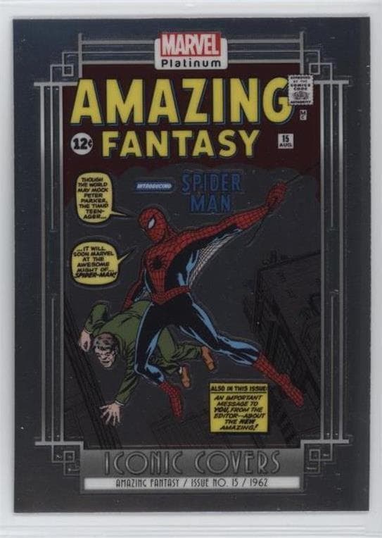 Amazing Fantasy (1962) #15 #IC14 — 2023 Upper Deck Marvel Platinum