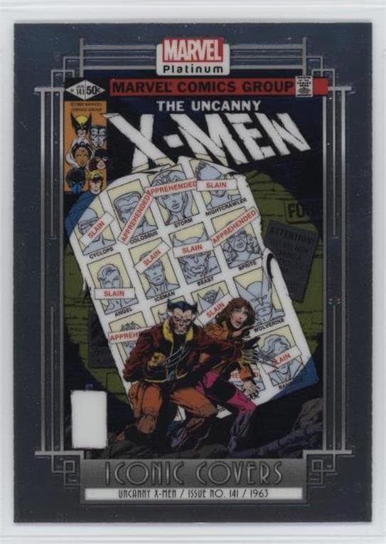 Uncanny X-Men (1963) #141 #IC22 — 2023 Upper Deck Marvel Platinum
