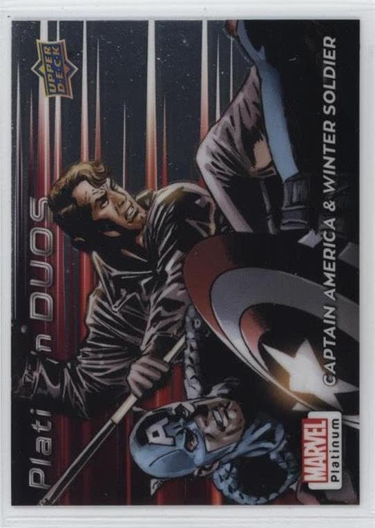 Captain America/Winter Soldier #PD1 — 2023 Upper Deck Marvel Platinum