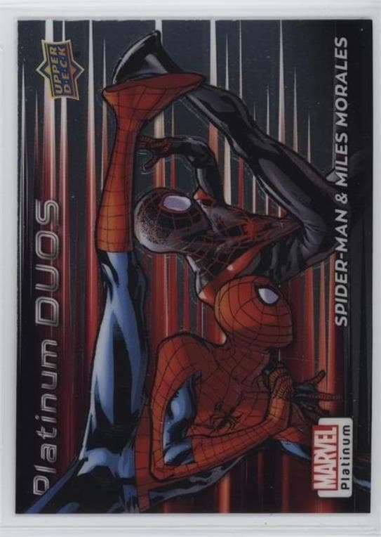 Spider-Man/Miles Morales #PD12 — 2023 Upper Deck Marvel Platinum