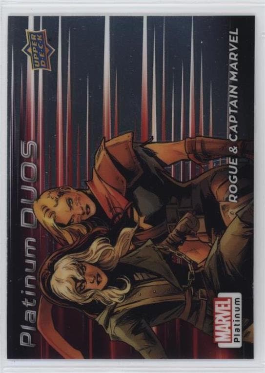 Rogue/Captain Marvel #PD13 — 2023 Upper Deck Marvel Platinum