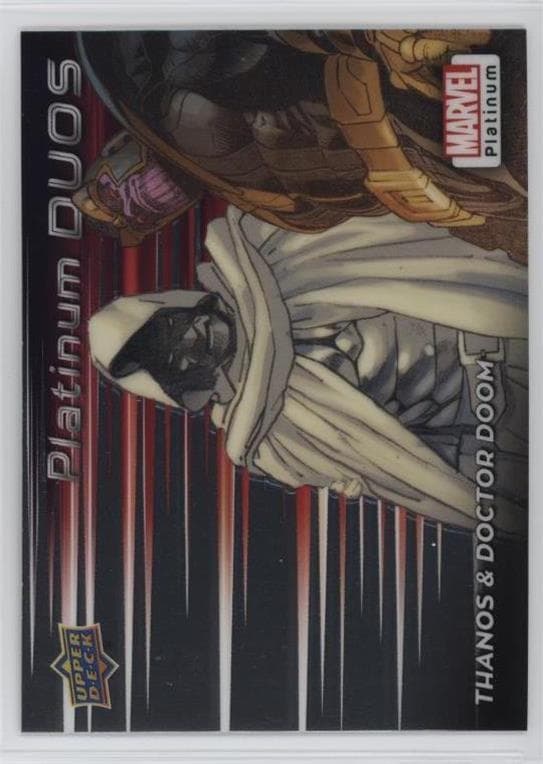 Thanos/Doctor Doom #PD15 — 2023 Upper Deck Marvel Platinum