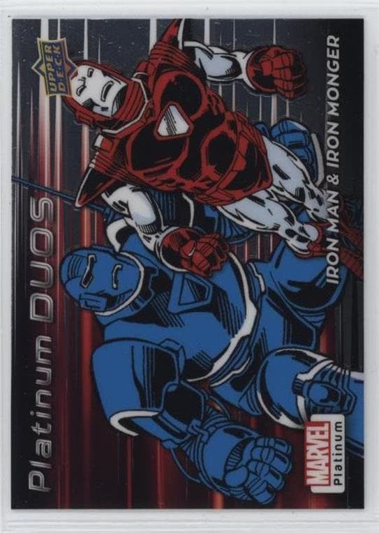 Iron Man/Iron Monger #PD19 — 2023 Upper Deck Marvel Platinum