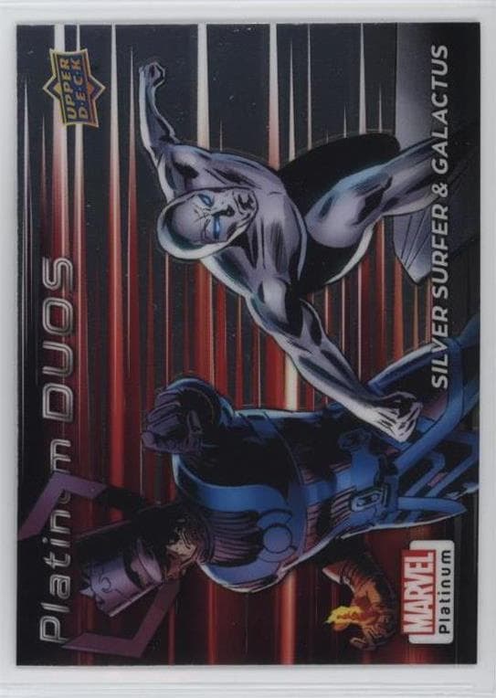 Silver Surfer/Galactus #PD6 — 2023 Upper Deck Marvel Platinum