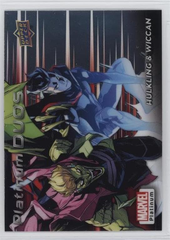 Hulkling/Wiccan #PD8 — 2023 Upper Deck Marvel Platinum