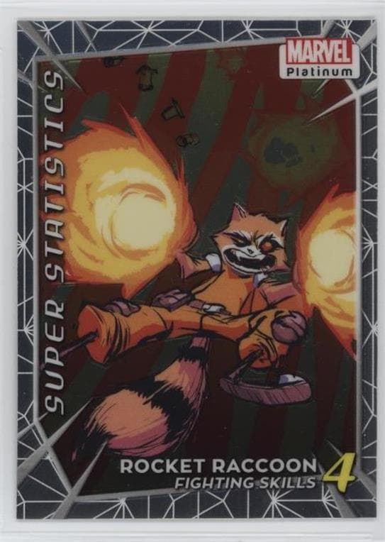 Rocket Raccoon #PL07 — 2023 Upper Deck Marvel Platinum