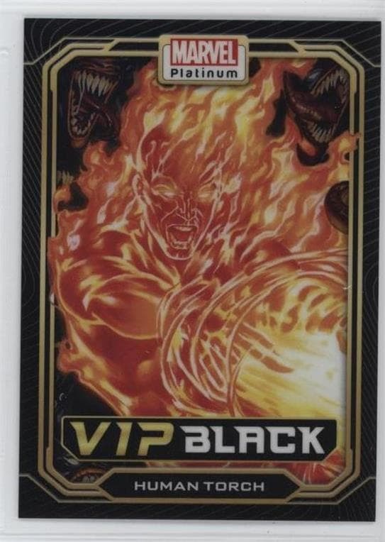Human Torch #VIP-2 — 2023 Upper Deck Marvel Platinum