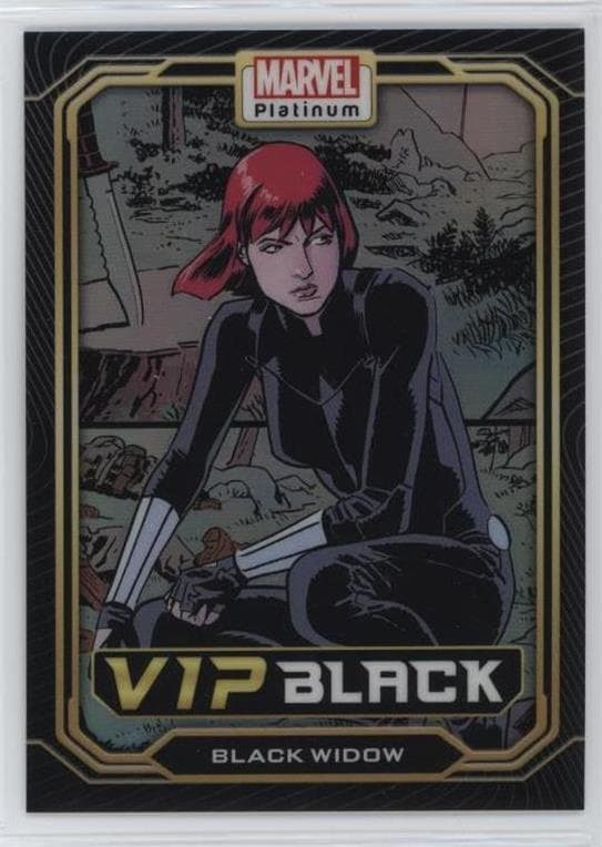 Black Widow #VIP-23 — 2023 Upper Deck Marvel Platinum