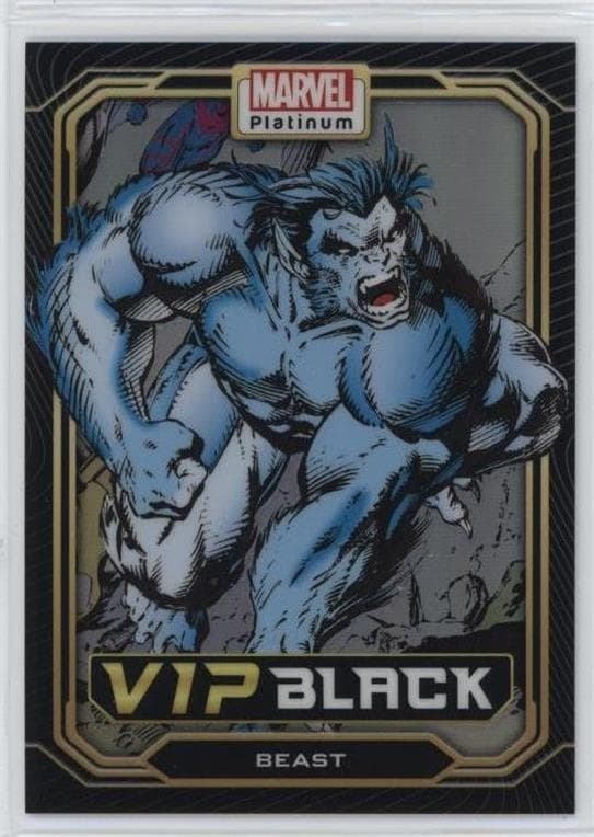 Beast #VIP-24 — 2023 Upper Deck Marvel Platinum