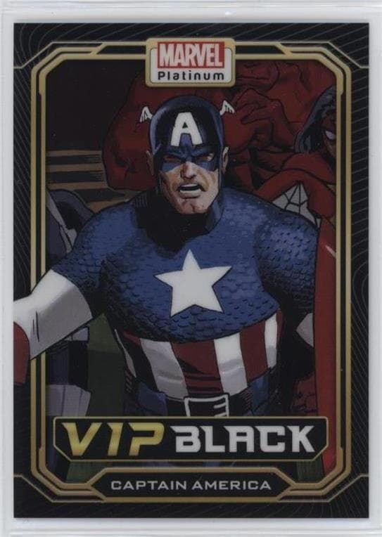 Captain America #VIP-28 — 2023 Upper Deck Marvel Platinum