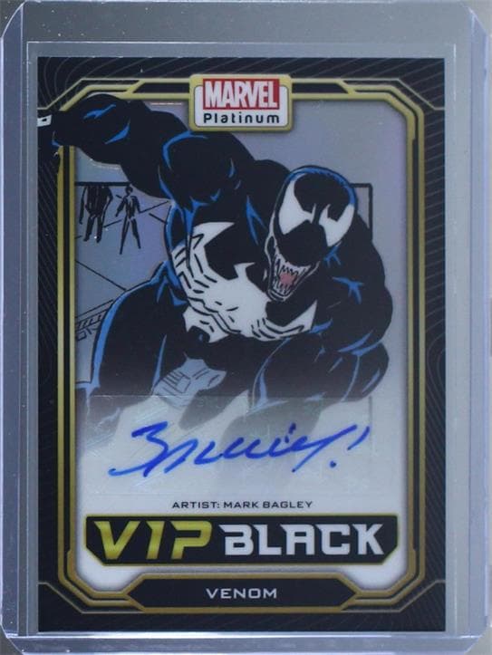 Venom - Mark Bagley #VIP-MB — 2023 Upper Deck Marvel Platinum