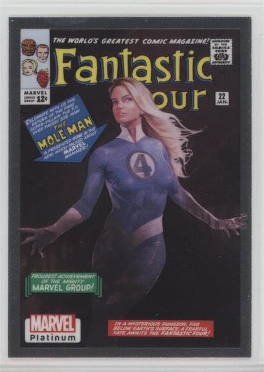 Invisible Woman #WI12 — 2023 Upper Deck Marvel Platinum