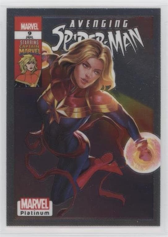 Captain Marvel #WI15 — 2023 Upper Deck Marvel Platinum