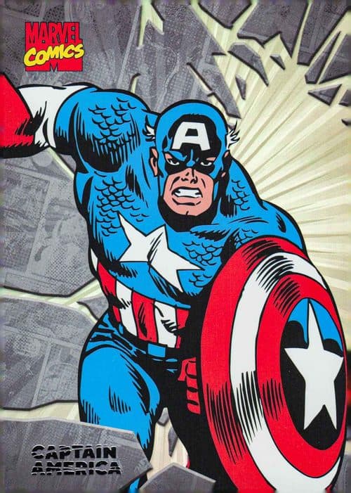 Captain America #CC-108 — 2024 Finding Unicorn Marvel Comics Universe Evolution