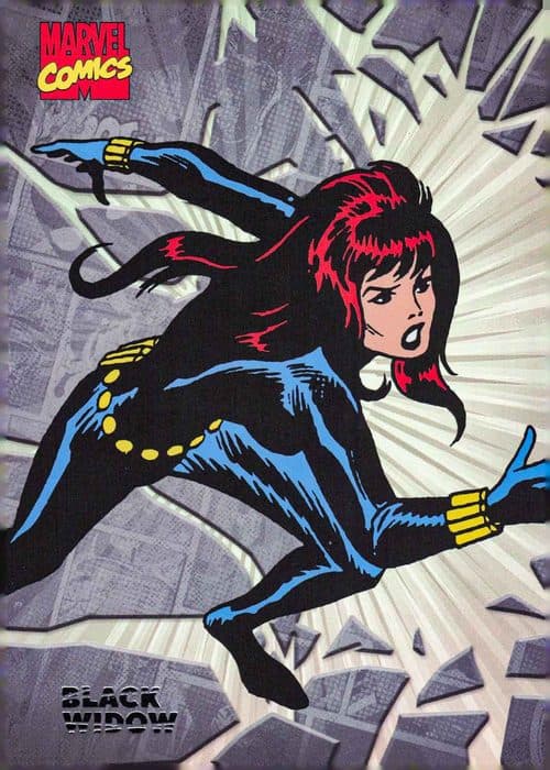Black Widow #CC-110 — 2024 Finding Unicorn Marvel Comics Universe Evolution