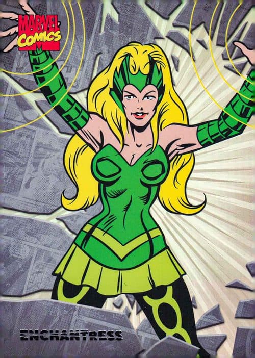 Enchantress #CC-113 — 2024 Finding Unicorn Marvel Comics Universe Evolution