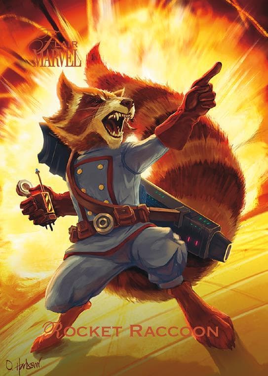 Rocket Raccoon #12 — 2024 Flair Marvel