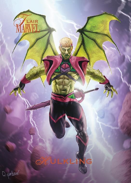 Hulkling #86 — 2024 Flair Marvel