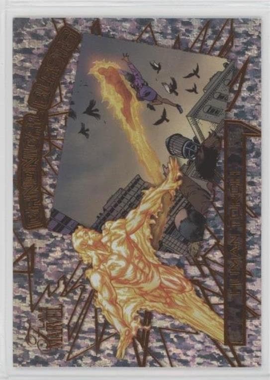 Human Torch #CF5 — 2024 Flair Marvel
