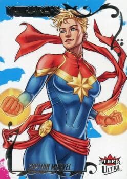 Captain Marvel #22 — 2024 Fleer Ultra Matriarchs Of Marvel