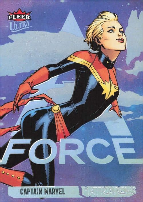 Captain Marvel #AF-1 — 2024 Fleer Ultra Matriarchs Of Marvel
